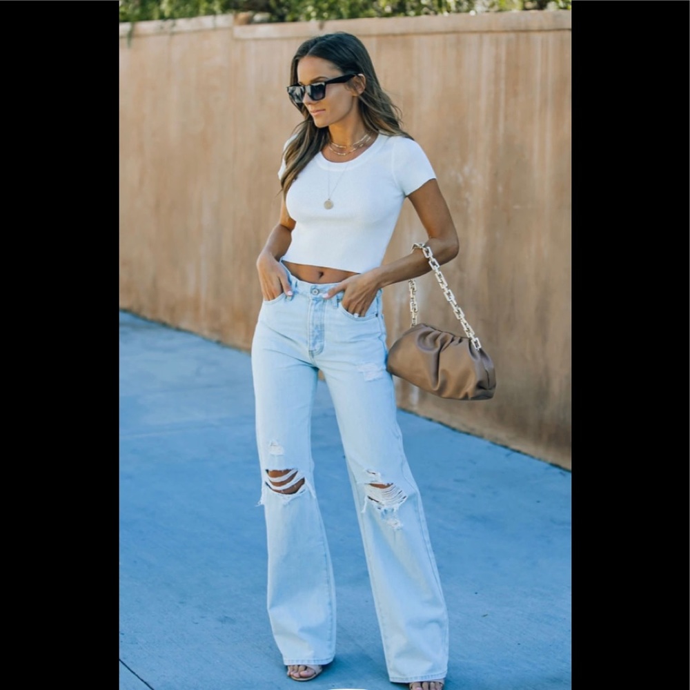 High Rise 90’s Flare Denim